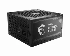 Fuente De Poder Msi Mag A750gl Pcie5 750w, 80 Plus Gold Open Box Grado